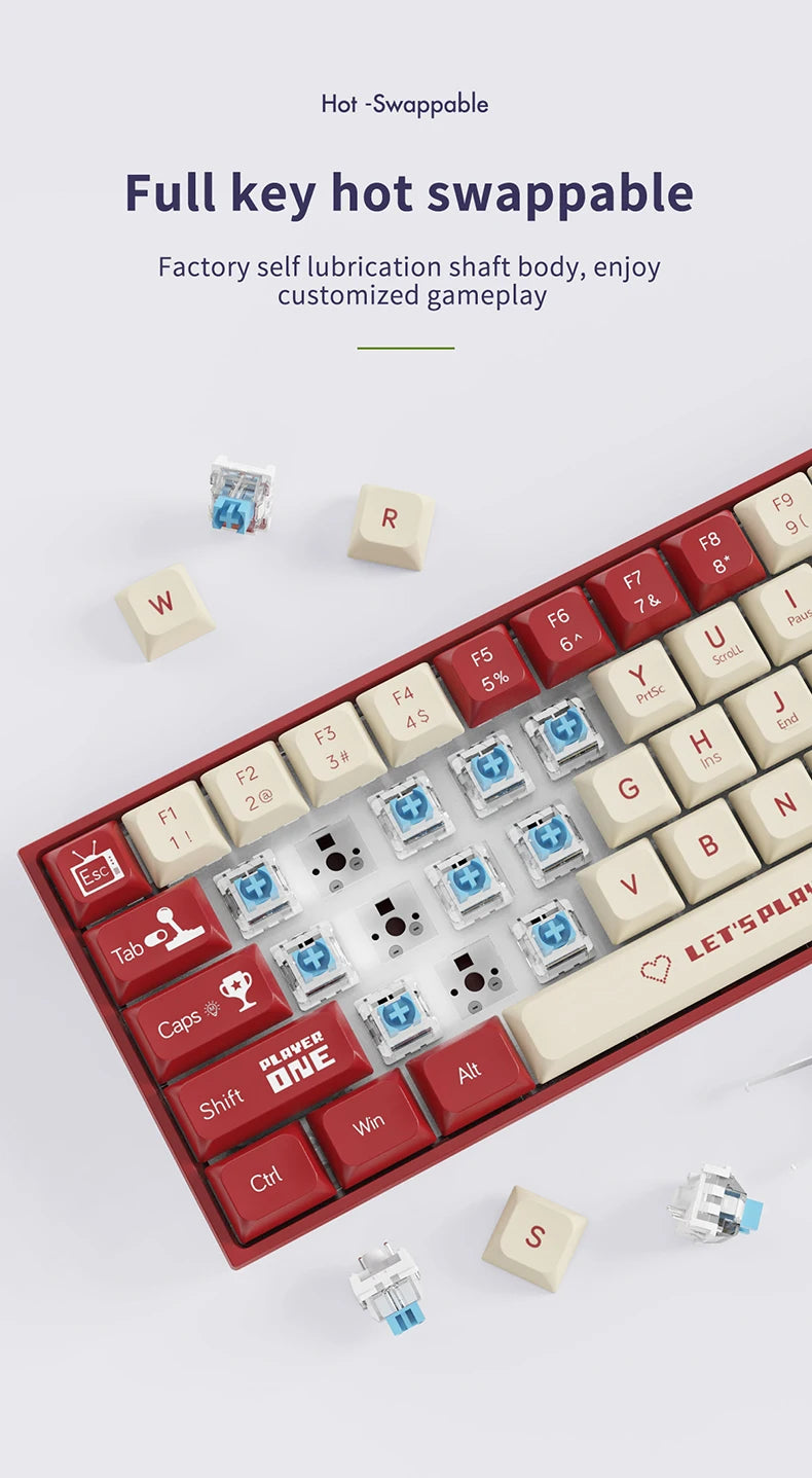 AJAZZ AK680 – Compact Pro Gaming Keyboard