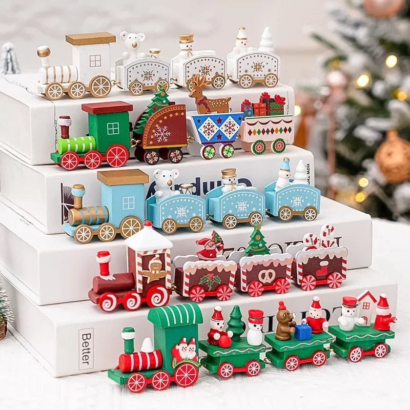 Mini Christmas Train Decoration