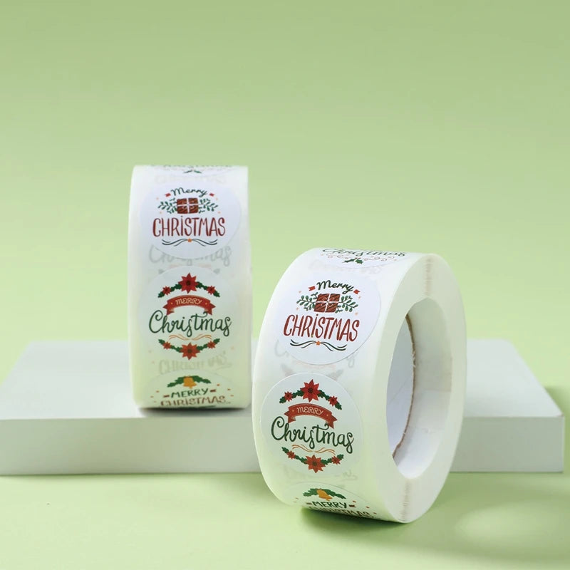 500Pcs Christmas Stickers Set