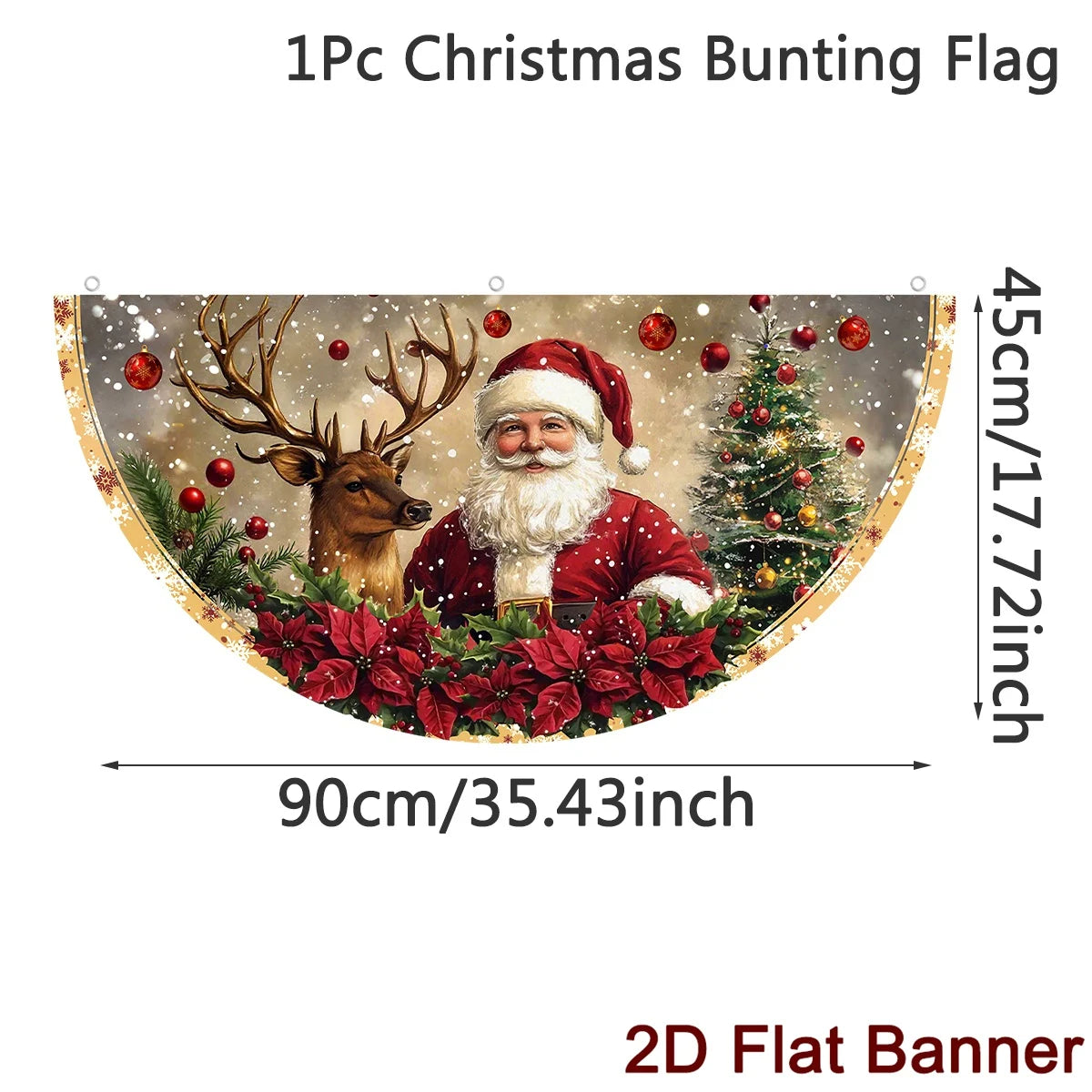 Merry Fan Christmas Banner
