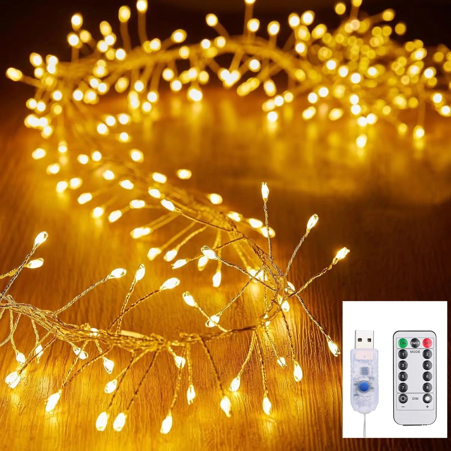 Twinkle Firework String Lights