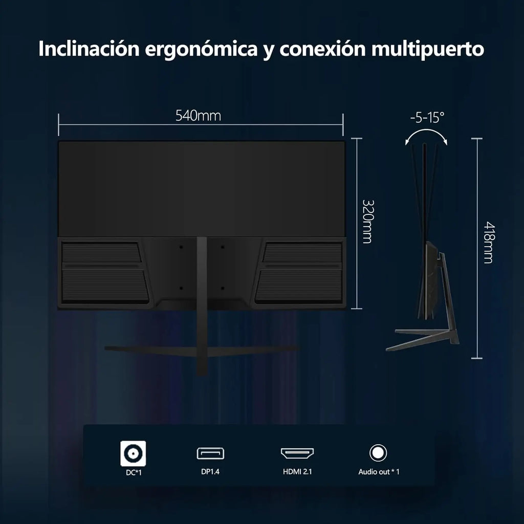 FYHXele 24" 180Hz FHD Gaming Monitor