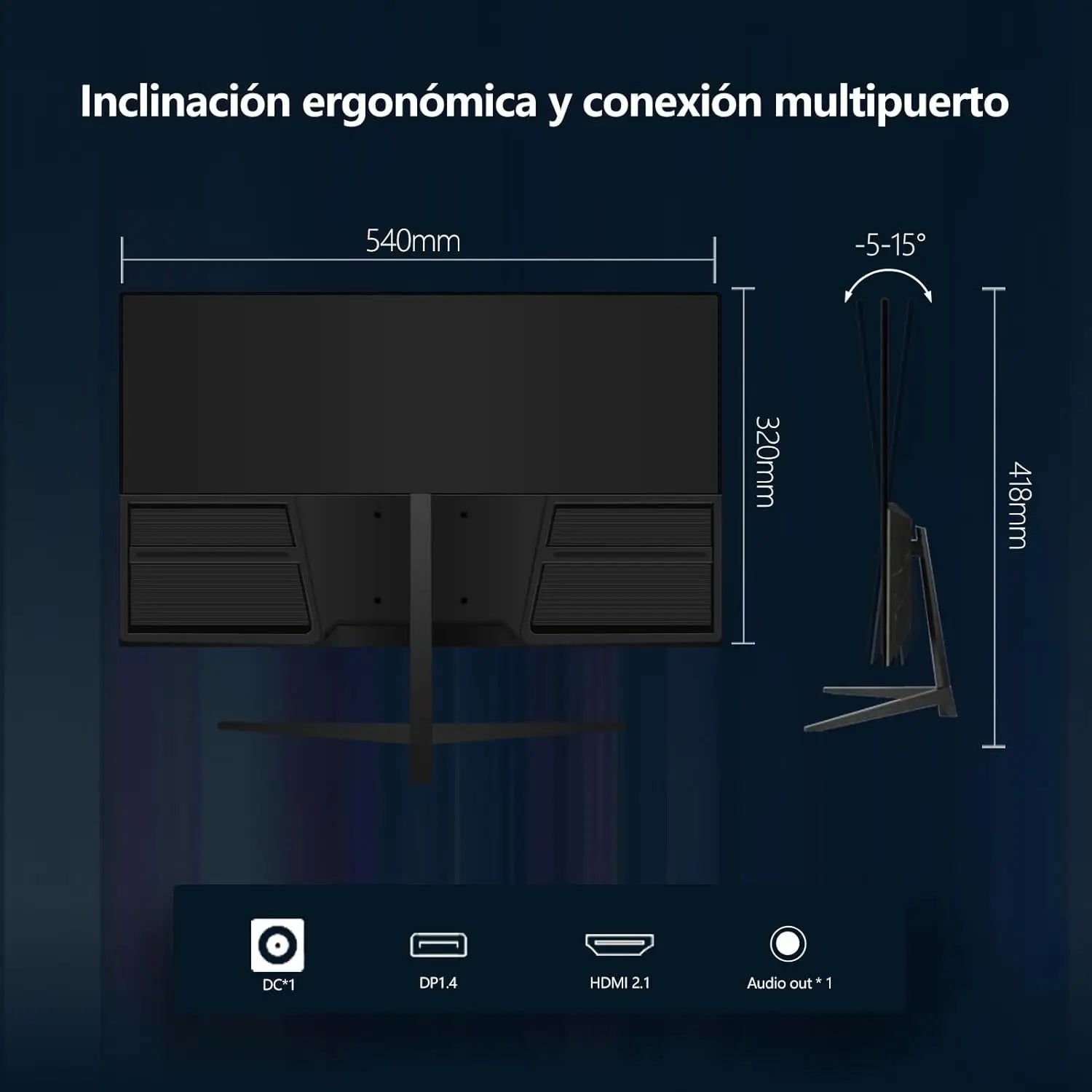 FYHXele 24" 180Hz FHD Gaming Monitor