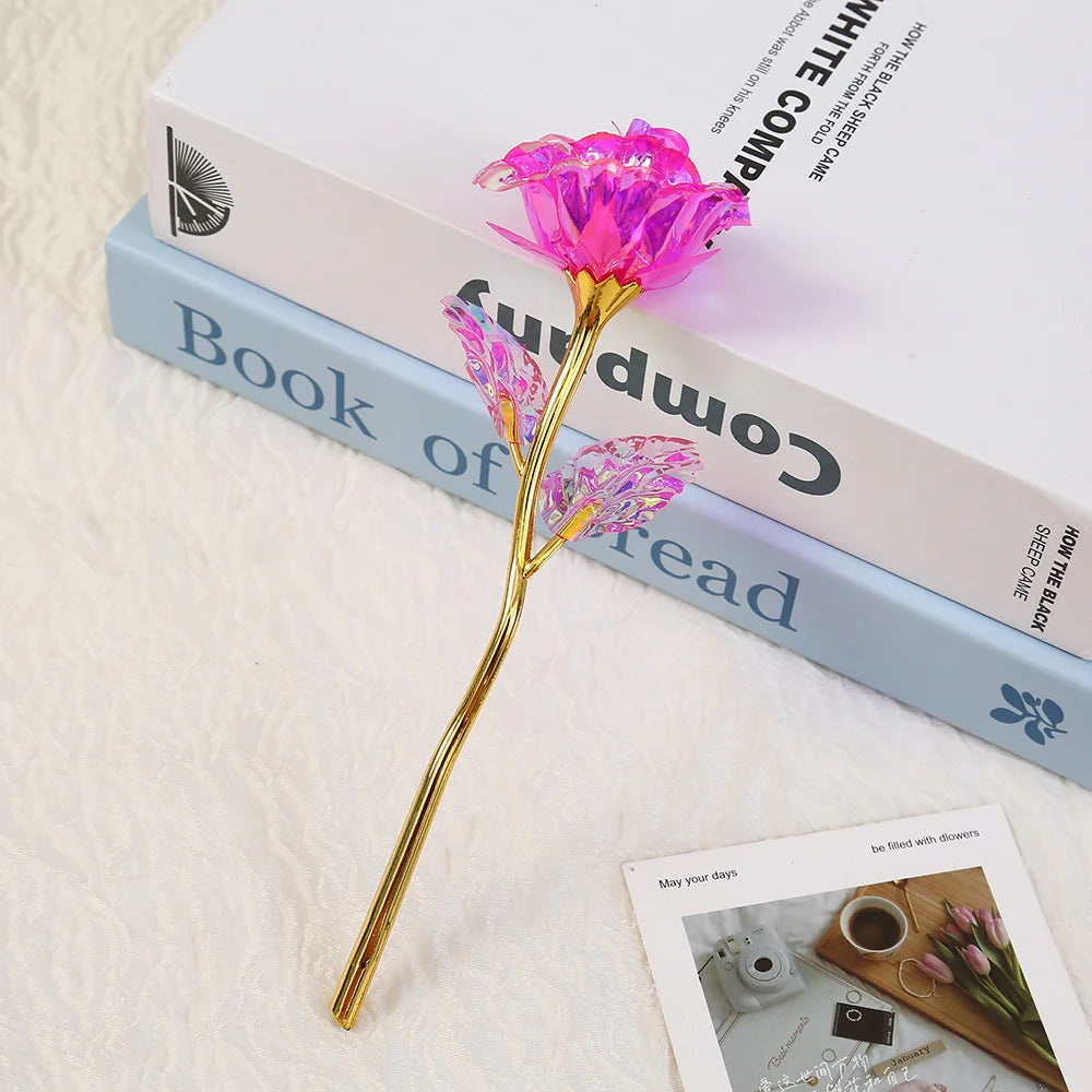 Eternal 24K Golden Love Rose