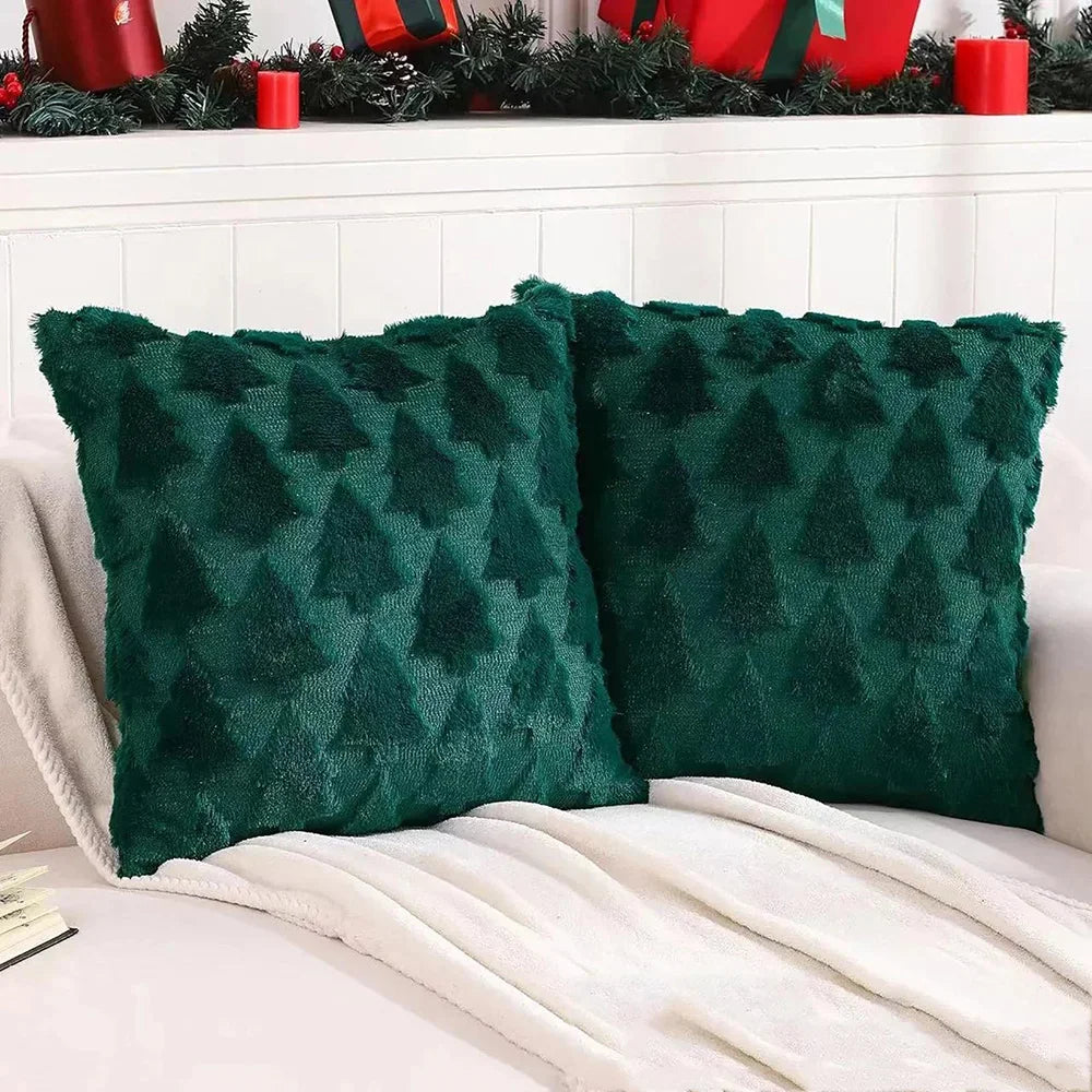 Christmas Tree Pattern Pillow Cases