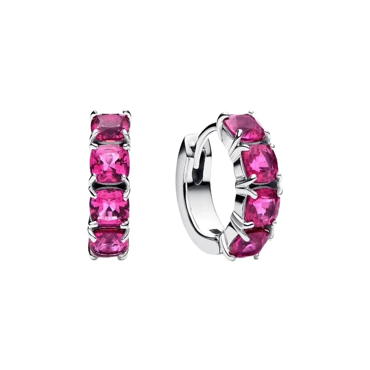 Radiant Heart Sterling Silver Earrings