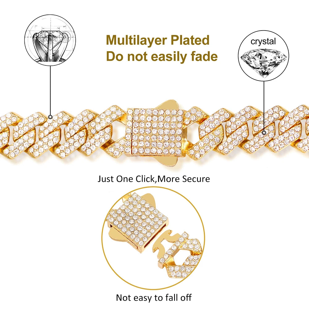 Iced Out Cuban Link Chain