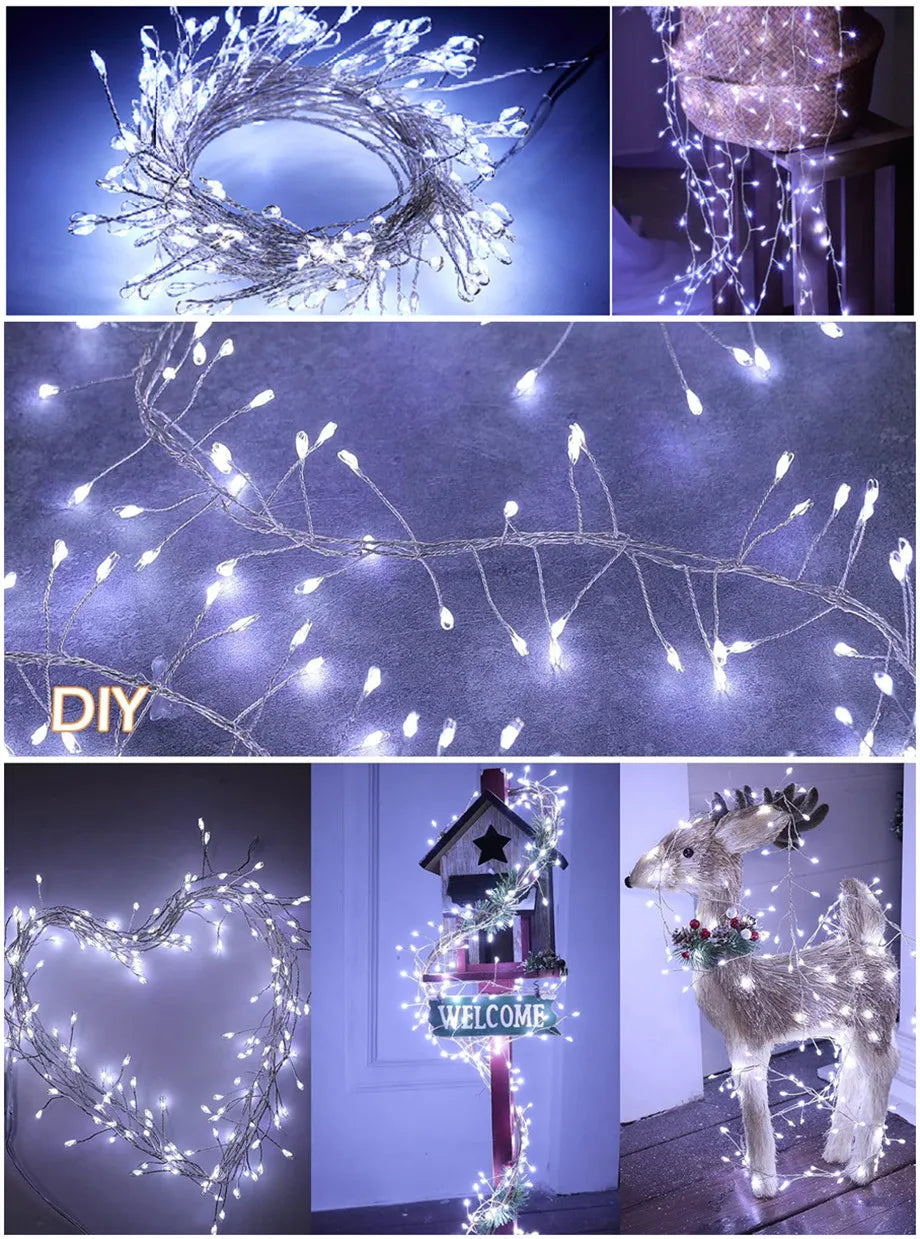Twinkle Firework String Lights