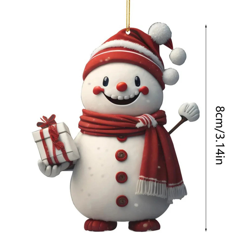 Frosty Fun Christmas Ornament