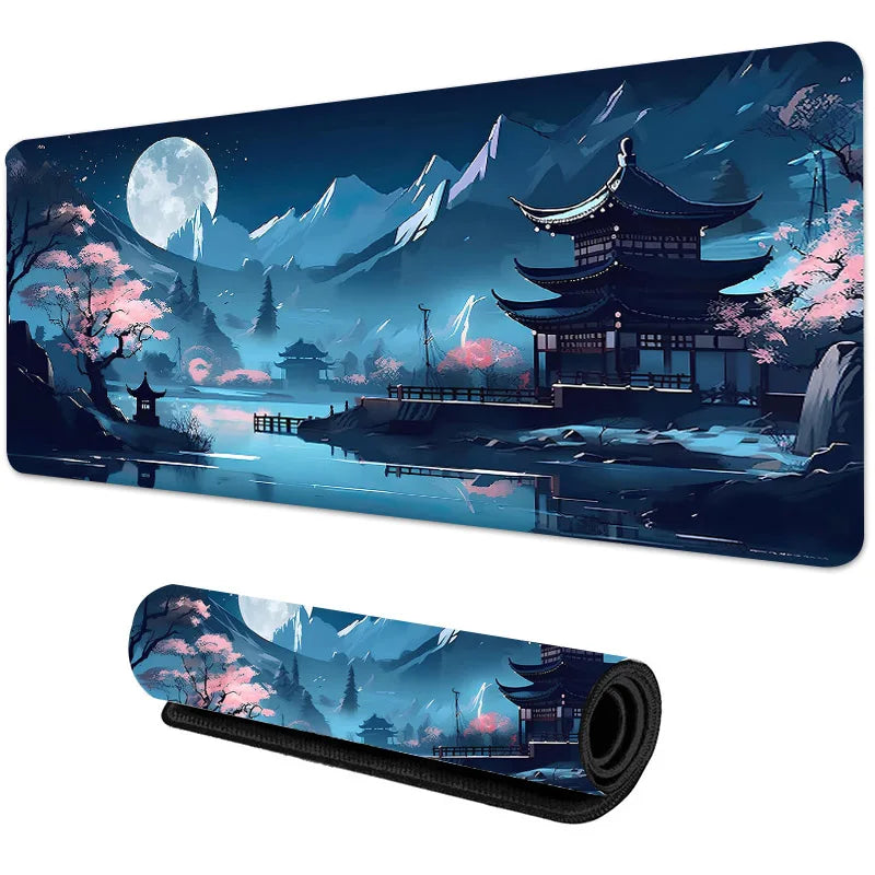 Sakura Scenery Large Gaming Mouse Pad