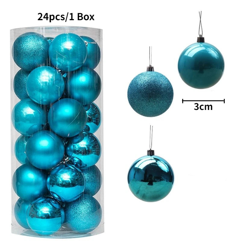 Elegant Xmas Tree Decorations for Home, Party, and New Year 2026 Décor