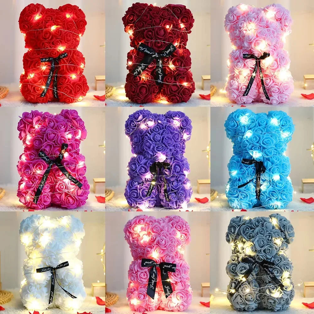 Love Bear Rose Gift