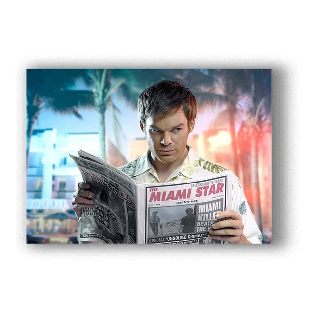 Dexter TV Show Canvas Poster