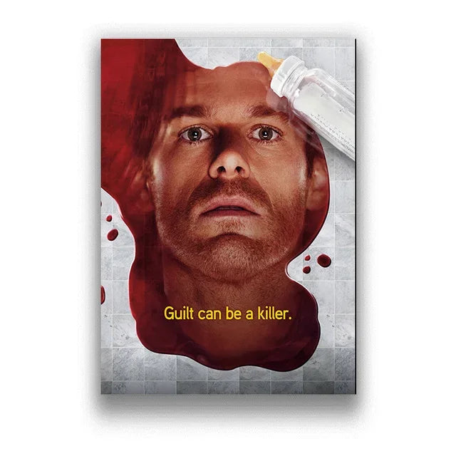 Dexter TV Show Canvas Poster