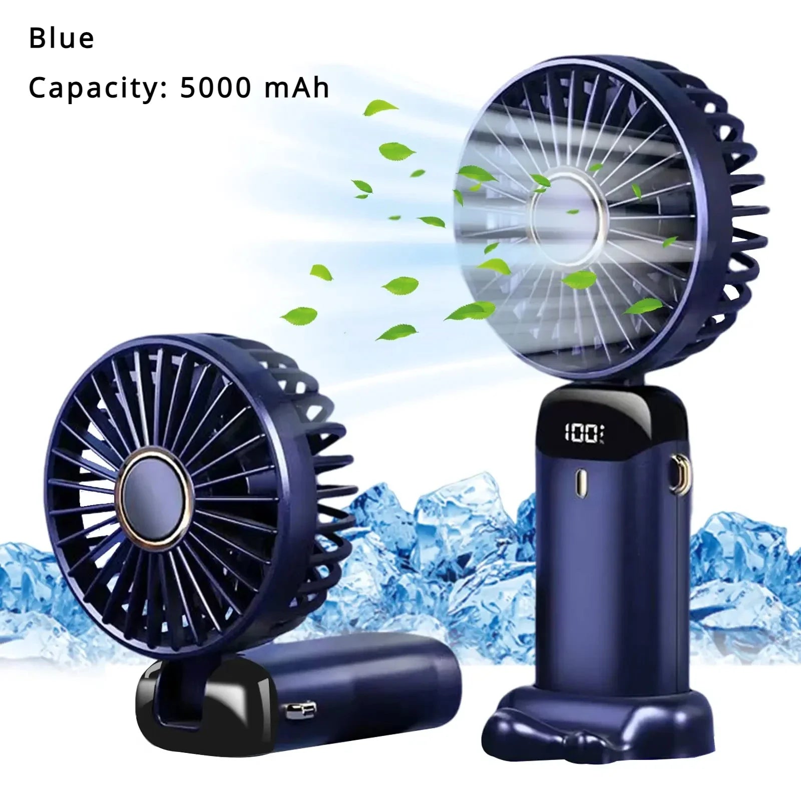 Portable Handheld & Neck Fan with Phone Holder