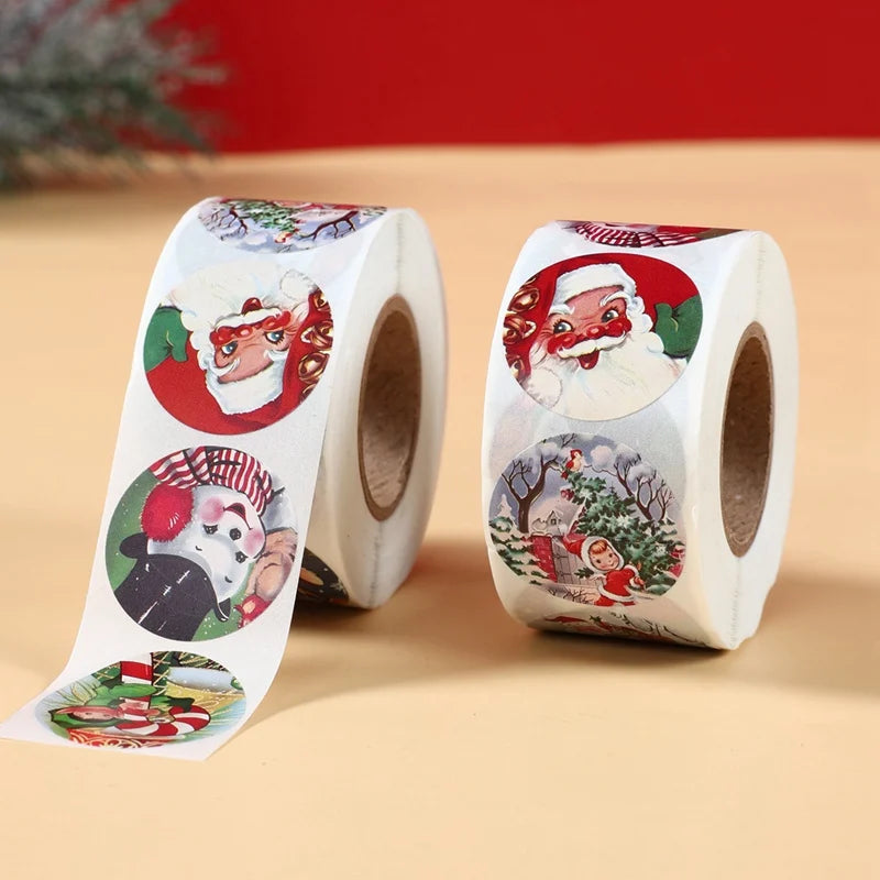 500Pcs Christmas Stickers Set