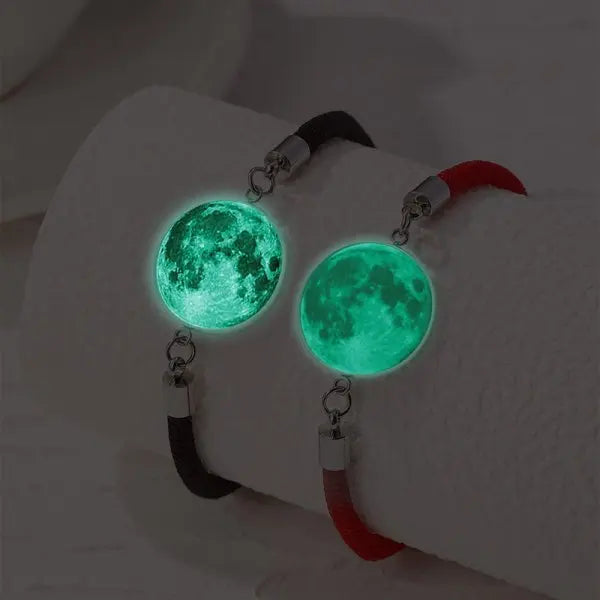 Luminous Sun & Moon Couple Bracelets