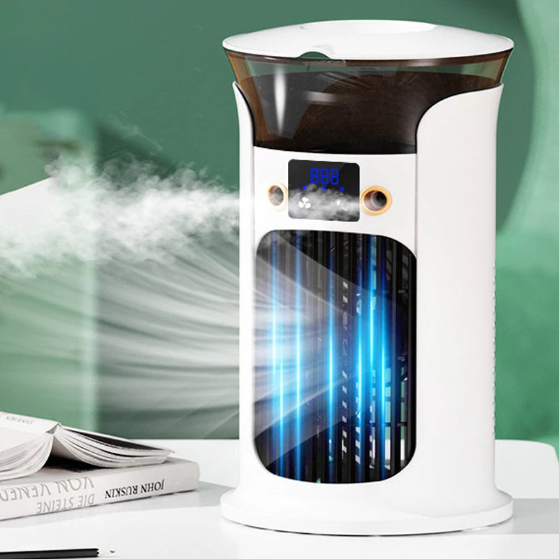 Portable USB Liquid Air Cooler & Humidifier