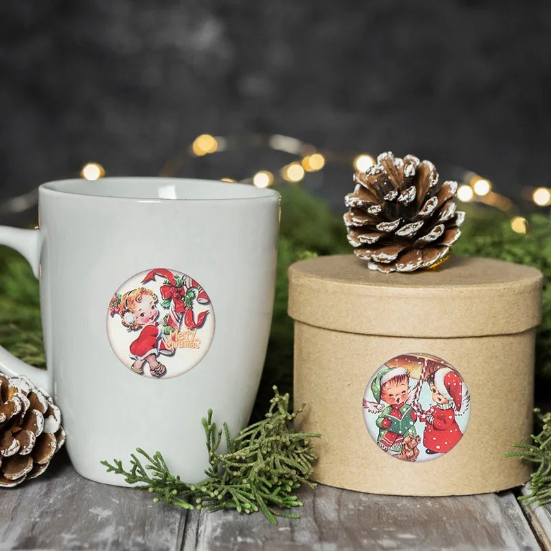 500Pcs Christmas Stickers Set