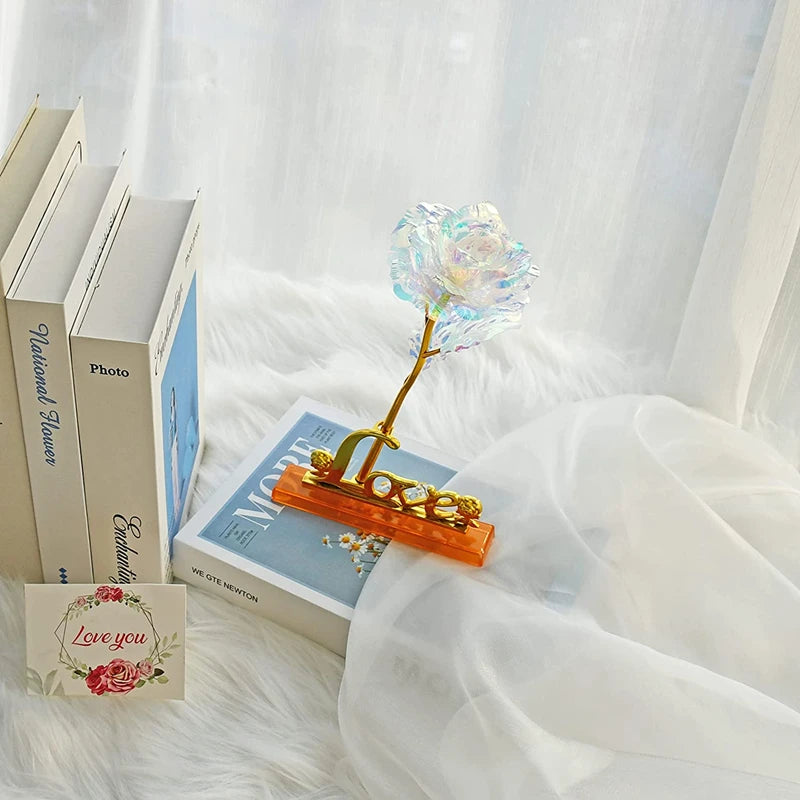 24K Gold Foil Rose – Eternal Valentine’s Gift