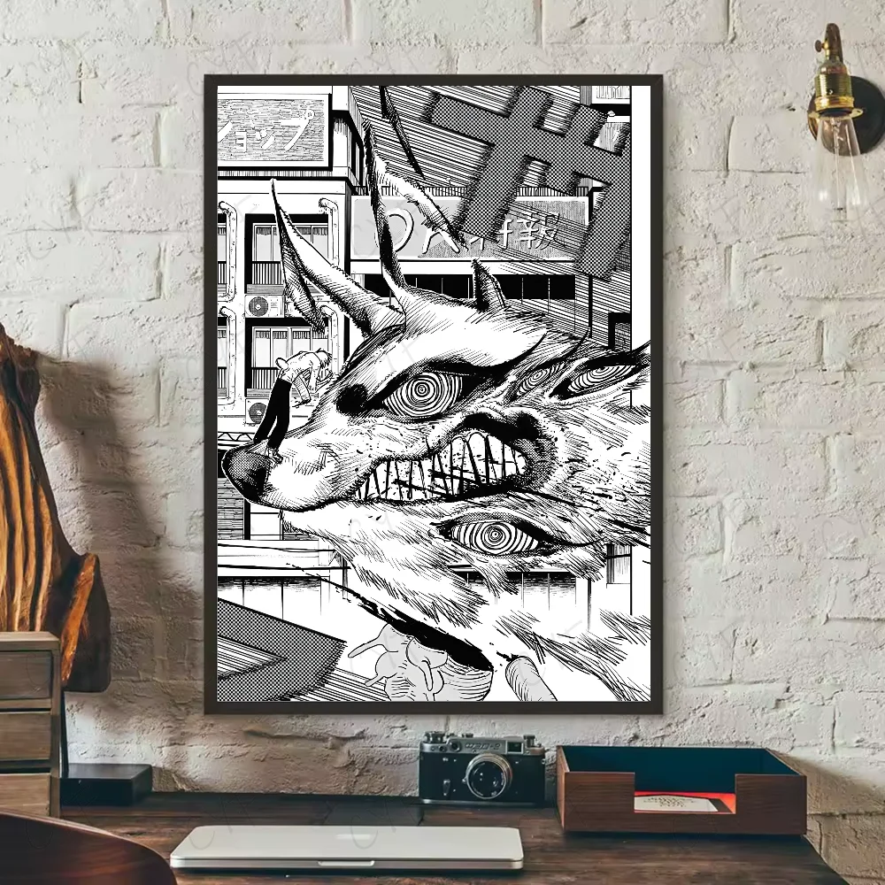 Chainsaw Man Anime Poster – Waterproof Wall Art
