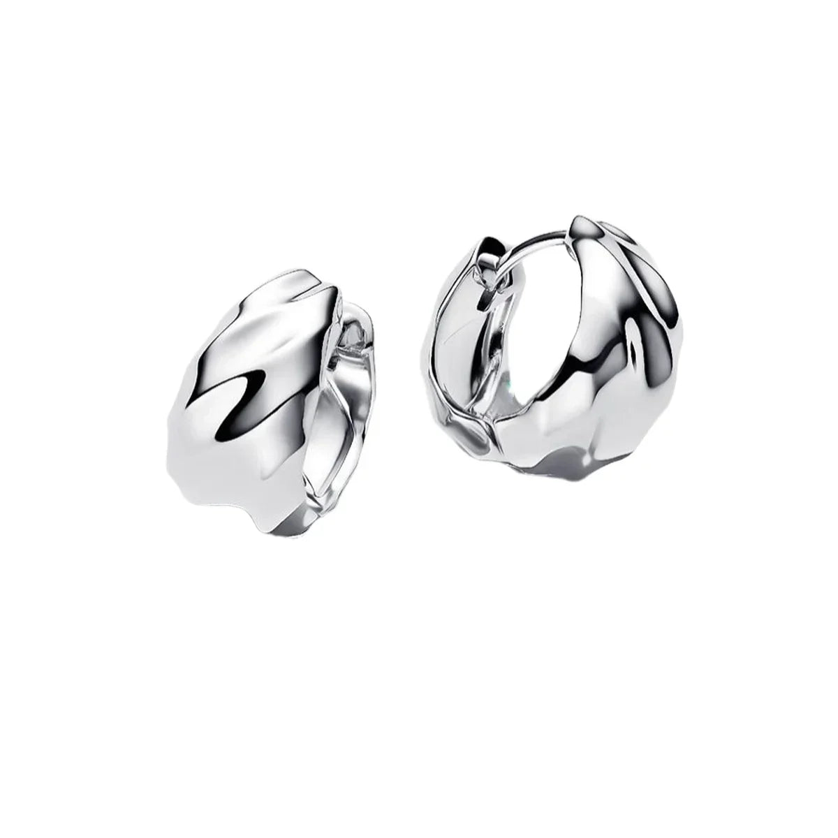 Radiant Heart Sterling Silver Earrings