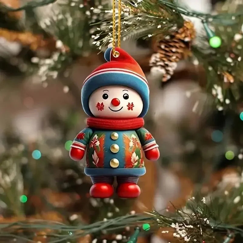 Frosty Fun Christmas Ornament